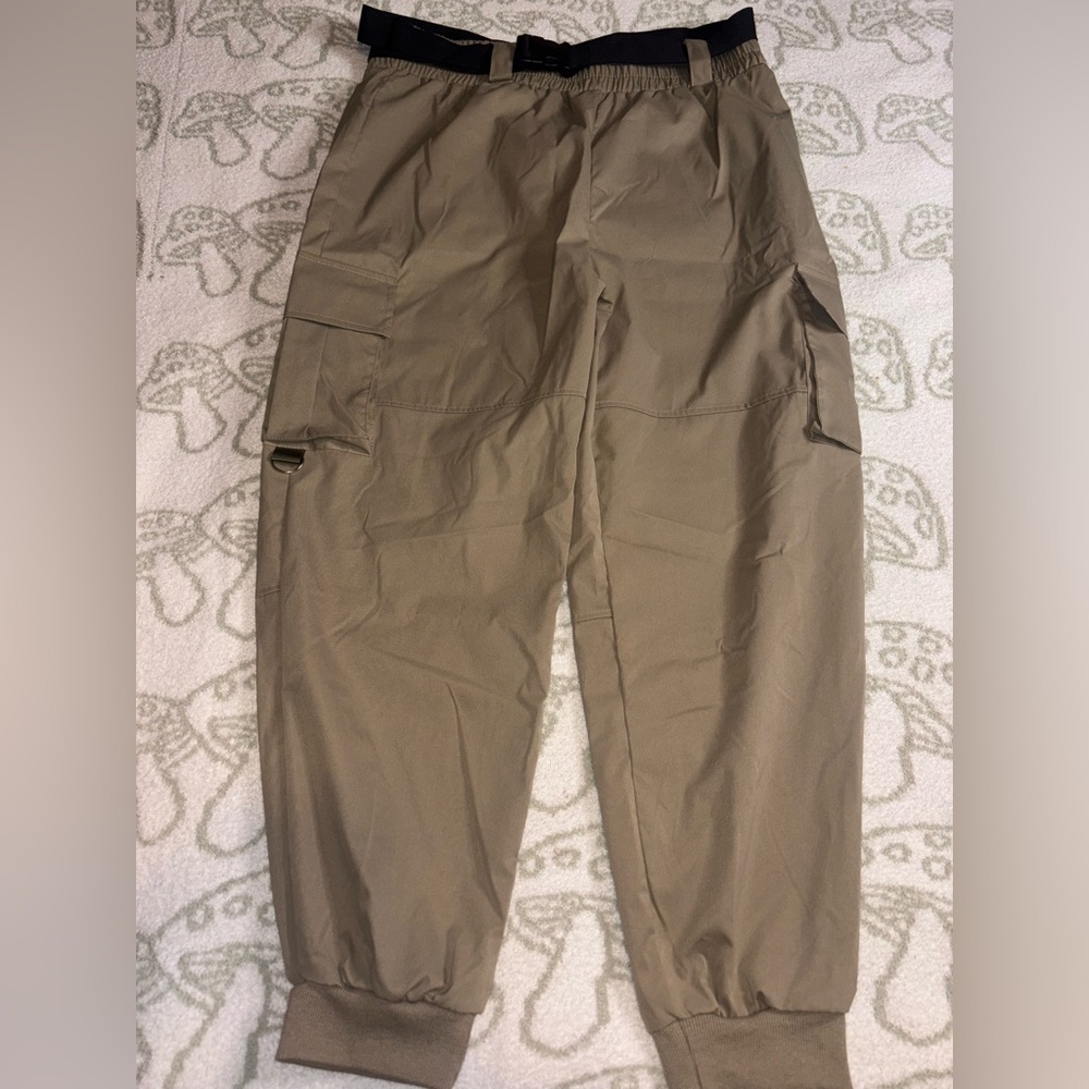 AQ-SPORT Cargo Style Fitted Pants